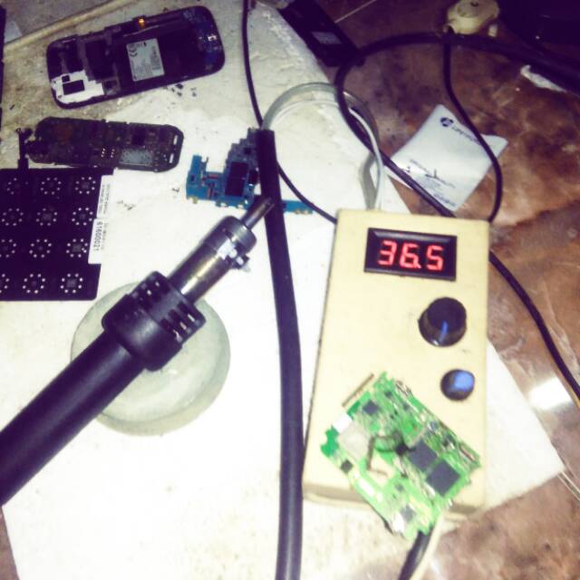 Solder uap blower uap rakitan