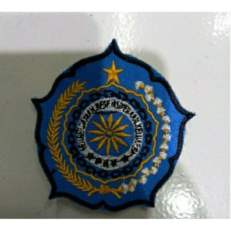 Logo PKK bedge bet PKK logo bordir PKK