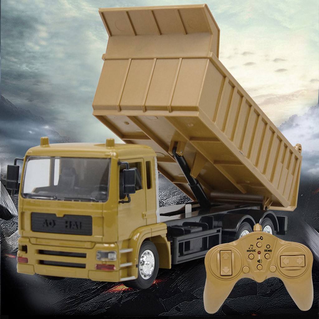 Konstruksi Remote Control Nirkabel Kendaraan Truk Mainan Konstruksi Remote Control Nirkabel Kendaraan Truk Mainan