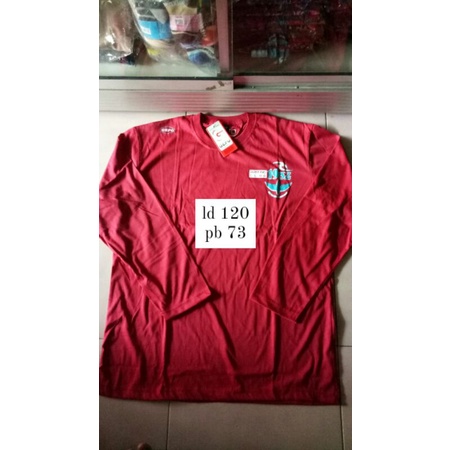 kaos polos lengan panjang untuk cowok /jumbo