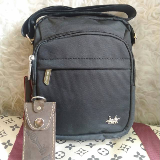 TAS SLEMPANG PRIA POLO TWIN