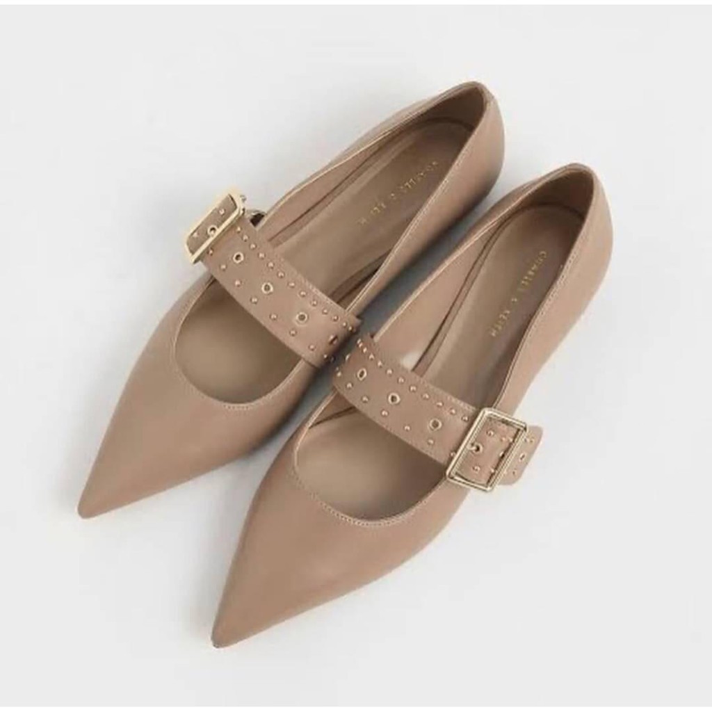 COD SEPATU | SHOES | WANITA | CNK CKS306 BELT FLATSHOES ORI PREMIUM IMPORT