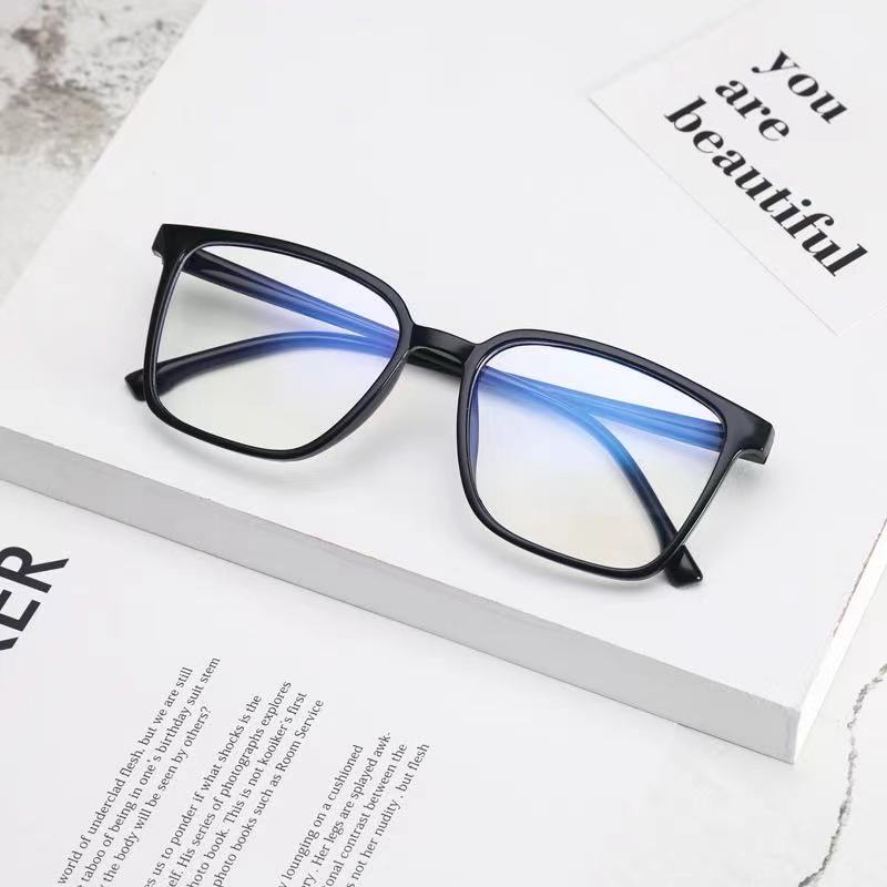 Kacamata Wanita Pria Optik Fashion Eyewear KUV Frame Kacamata-Ka-10 bright black