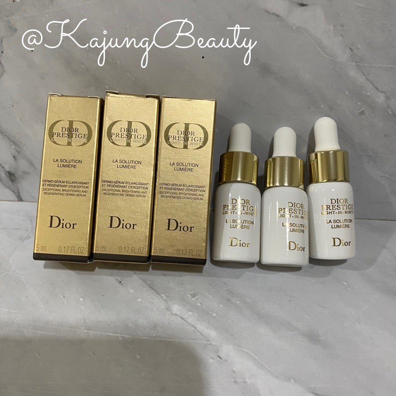 Dior Prestige Light in White La Solution Lumiere brightening & regenerating dermo serum