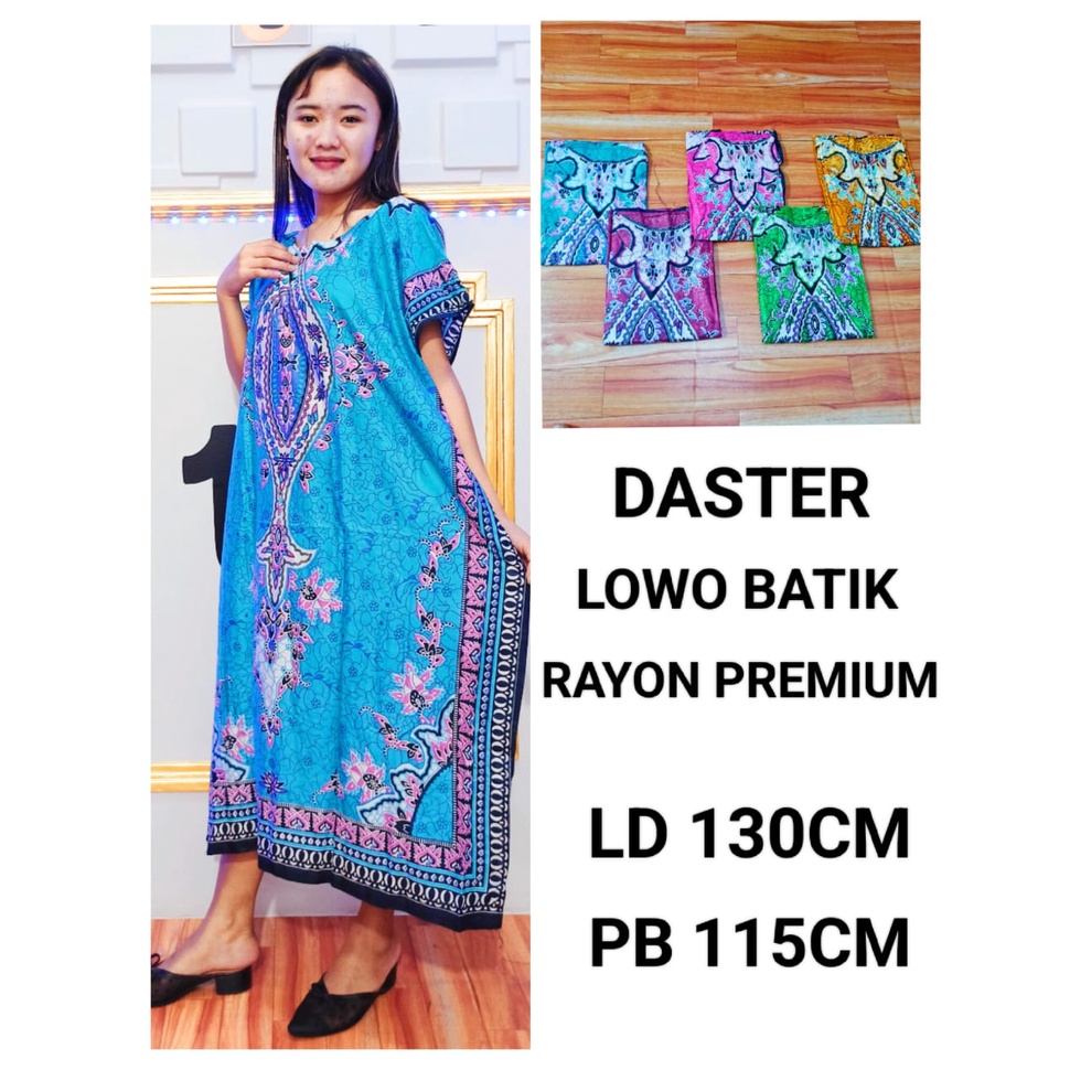 DASTER LOWO JUMBO BATIK/DASTER MURAH WANITA