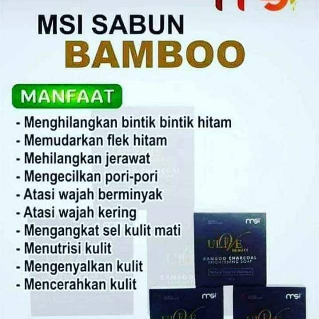 Sabun Bamboo Original MSI