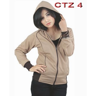 Jaket Wanita Funny Cewek Ukuran M KODE CTZ Warna  Kuning  