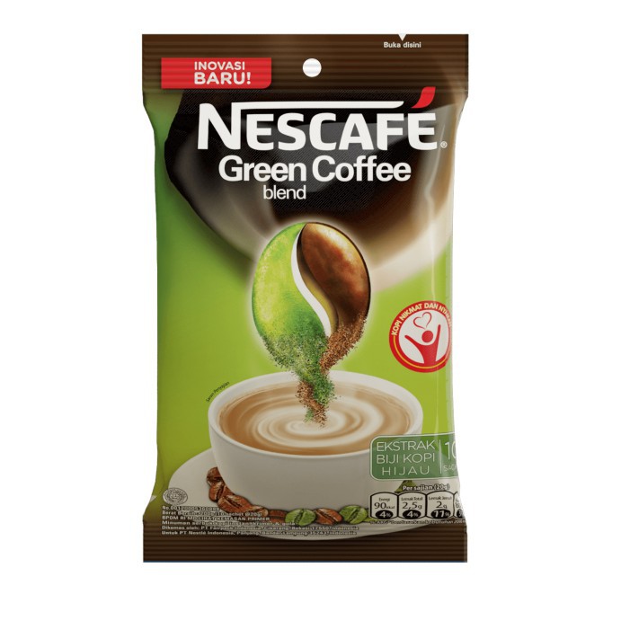 NESCAFE GREEN COFFEE BLEND 10s