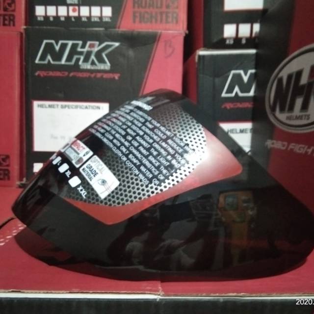 VISOR/KACA KYT DJ MARU DRAK SMOKE ORI