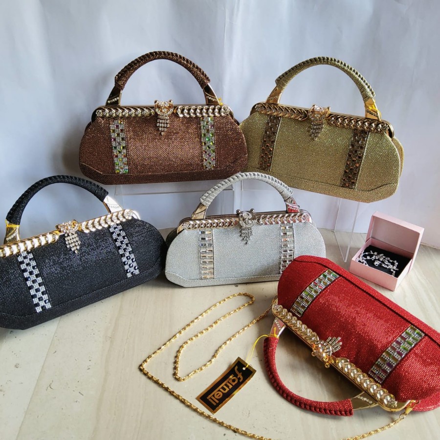 Tas Pesta Clutch Kondangan Kebaya Permata Cantik