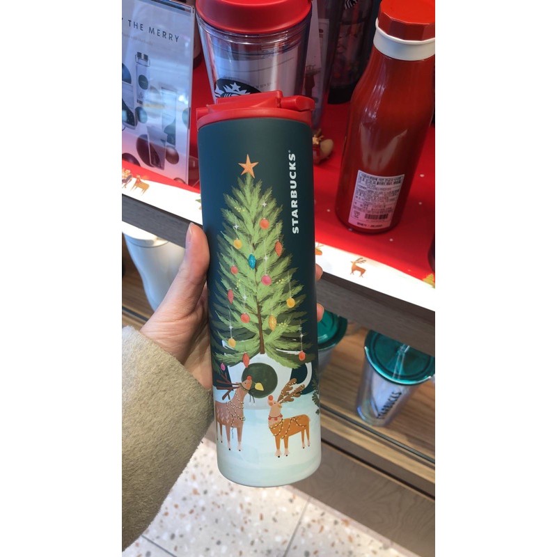 TUMBLERS/TUMBLR/TUMBLER SBUX STARBUCKS KOREA CHRISTMAS EDITION