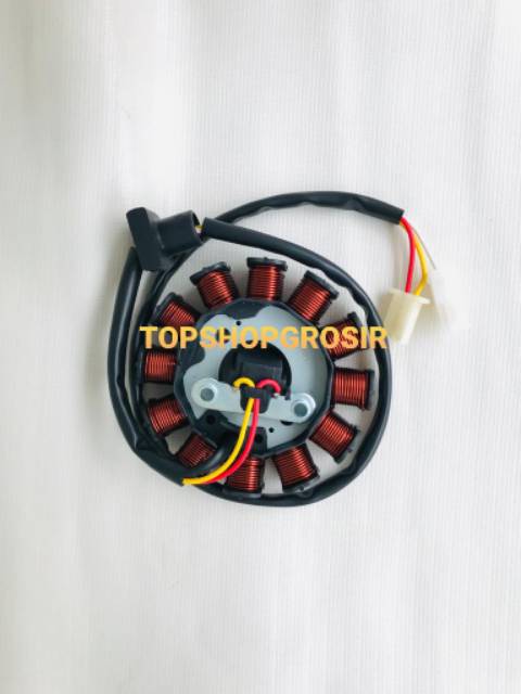 STATOR ASSY SPOOL ASSY SPULL GULUNGAN TON + PULSER BEAT F1 INJECTION