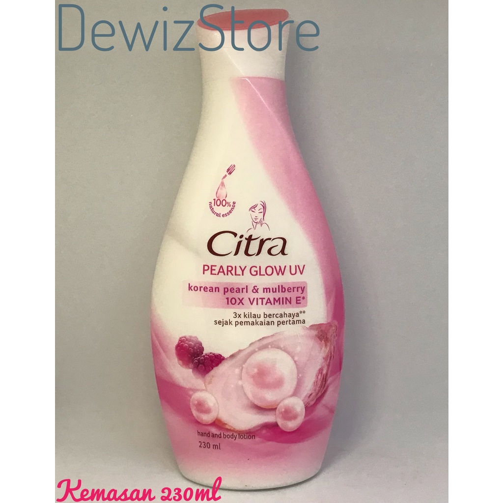 CITRA HAND AND BODY LOTION PEARLY GLOW UV - 230ML
