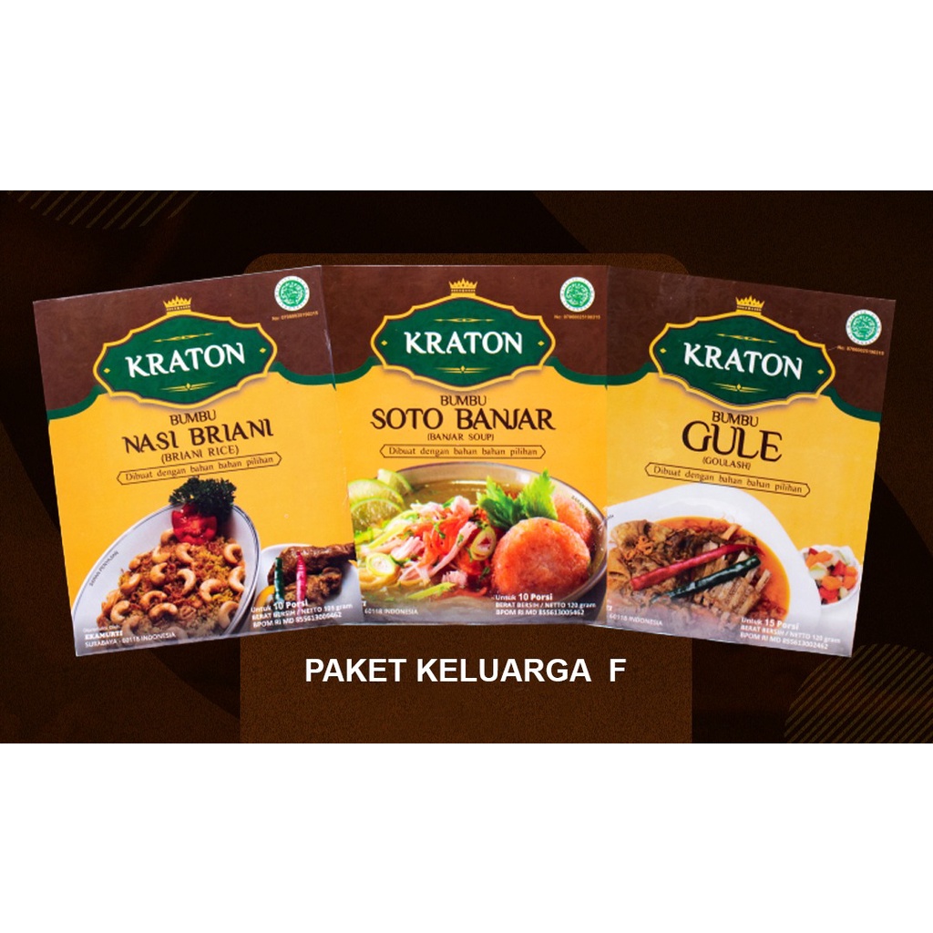 

Kraton Paket Keluarga F 345gr