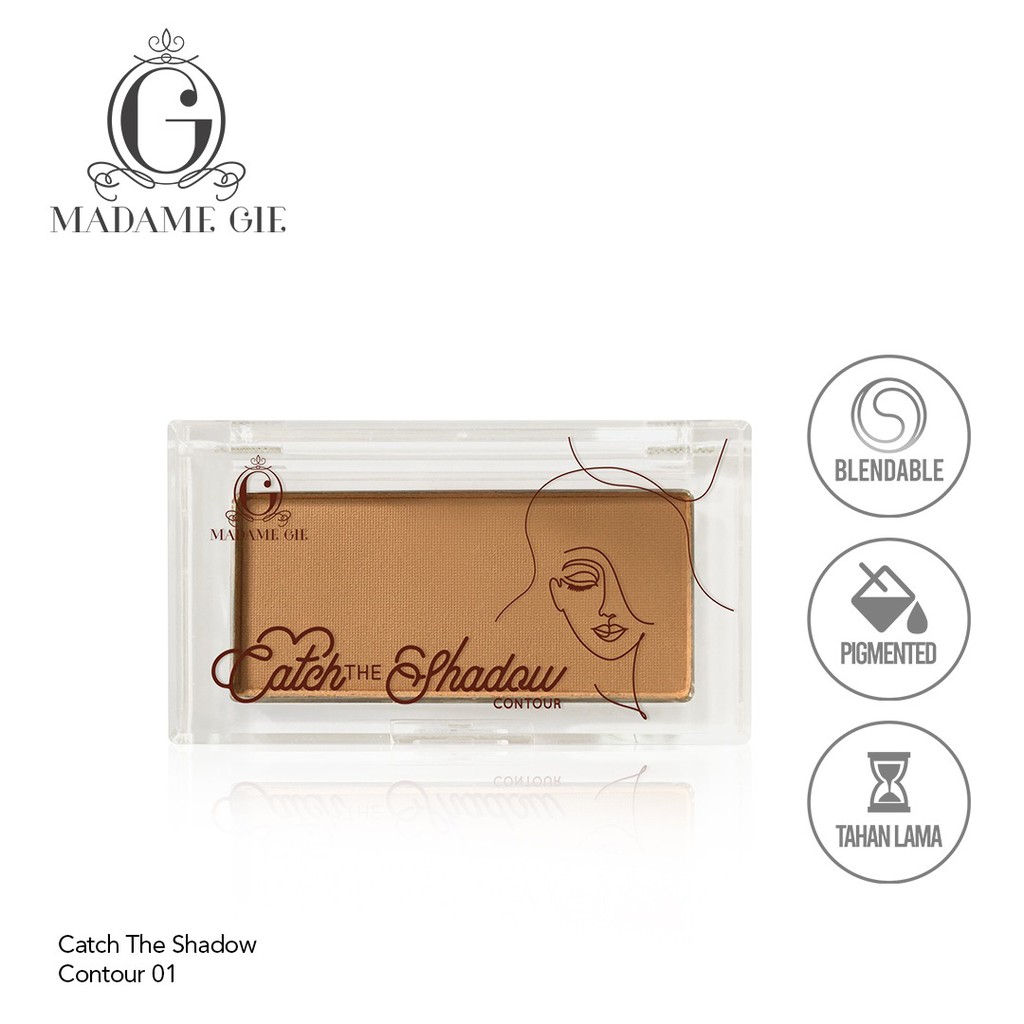 Madame Gie Catch The Gleam Highlighter | Catch the Shadow Contour