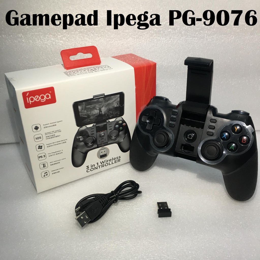 Gamepad Ipega Pg-9076 Bluetooth Wireless Joystick Android Iphone Pc