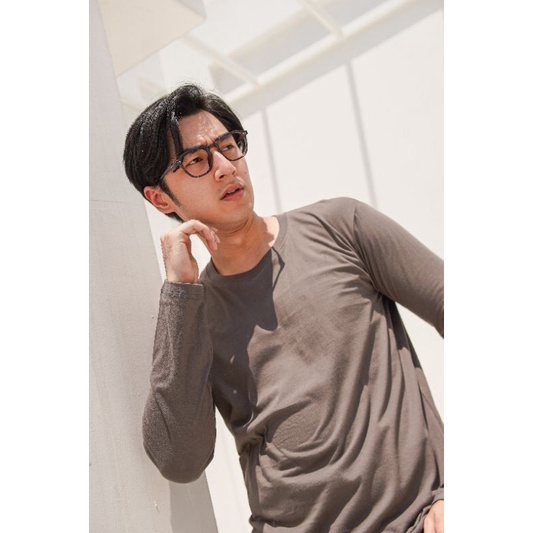 Kaos Polos Lengan Panjang 100%ASLI Cotton Combed 30S-7