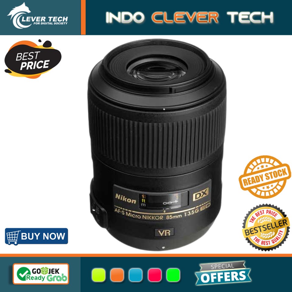 Nikon AF-S 85mm f/3.5G ED VR DX Micro - Distributor