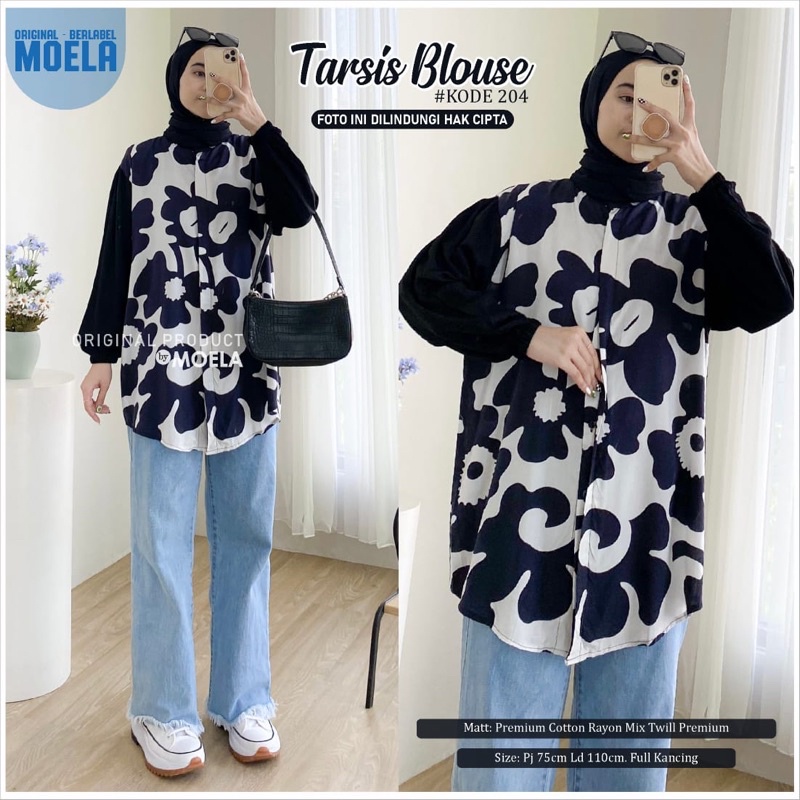TARSIS BLOUSE MOELA/OVERSIZE BLOUSE/ORI MOELA
