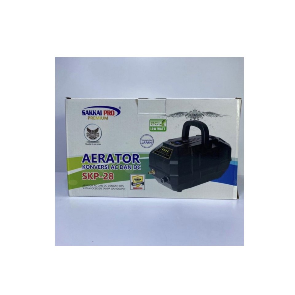 Sakkai Pro SKP 28 Mesin Aerator Aerasi Kolam AC/DC AC DC