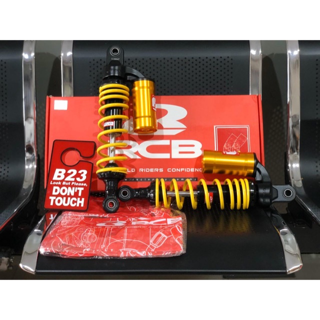Shock rcb mb 2 series bebek uk 320 mm tiger gl pro rx king racing boy tabung non klik kuning