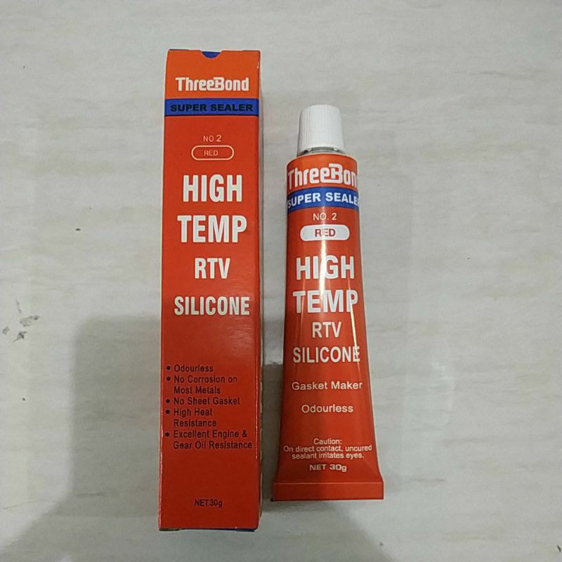 

Lem gasket lem silicone temperatur tinggi TreeBond Red