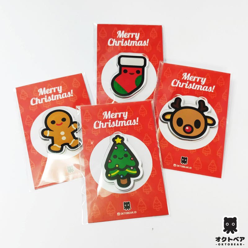 

Pin Acrylic Natal Christmas