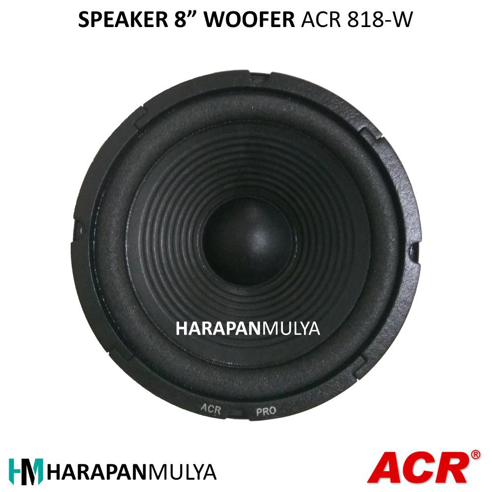 DISKON Speaker Woofer 8 Wofer 8 inch ACR 818 W 200 Watt 8 Ohm LIMITED