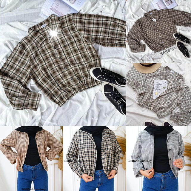 GFS NAMSAN TOP OUTER TARTAN