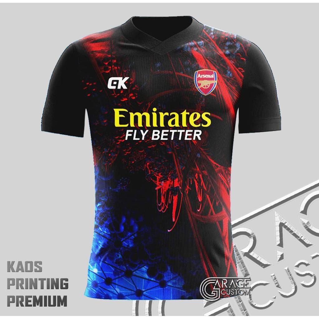 Kaos bola printing/Jersey printing/baju trainning /kostum olahraga/futsal Best Seller