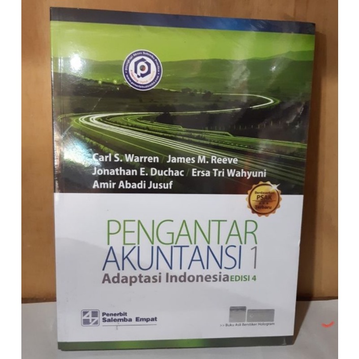 Jual Pengantar Akuntansi 1 Adaptasi Indonesia Edisi 4 Warren | Shopee ...