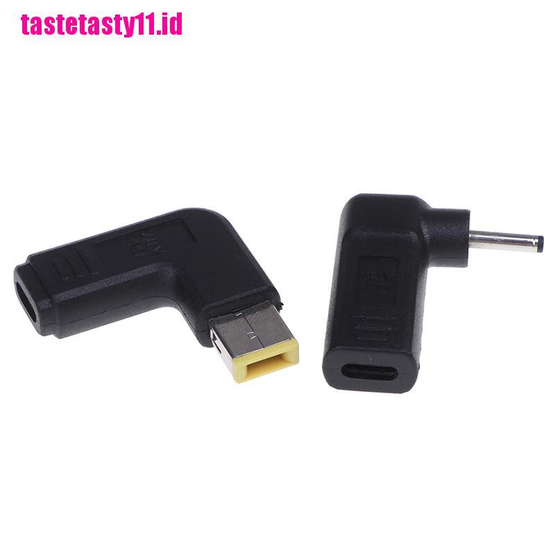 【TTID】Laptop charger adapter converter usb type c female dc power jack for lapt