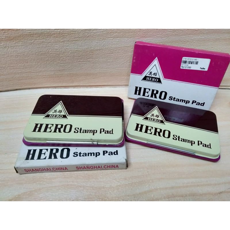 

Stampel Bantalan | Hero Stamp Pad + Tinta (Violet)