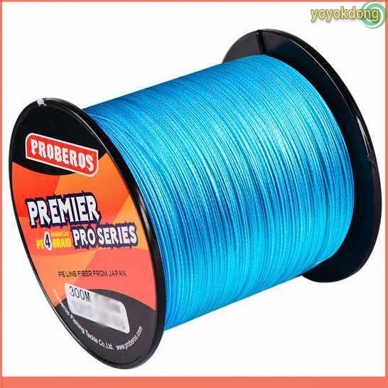 Senar Pancing 300M Biru 0.33mm PE Braided Premier Pro Series Benang