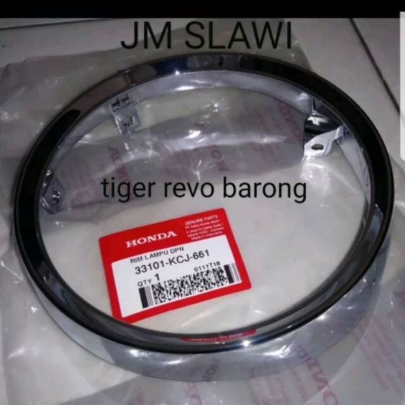 33101 KCJ 661 Ring lampu tiger revo barong ori ahm kode part 33101 KCJ 661
