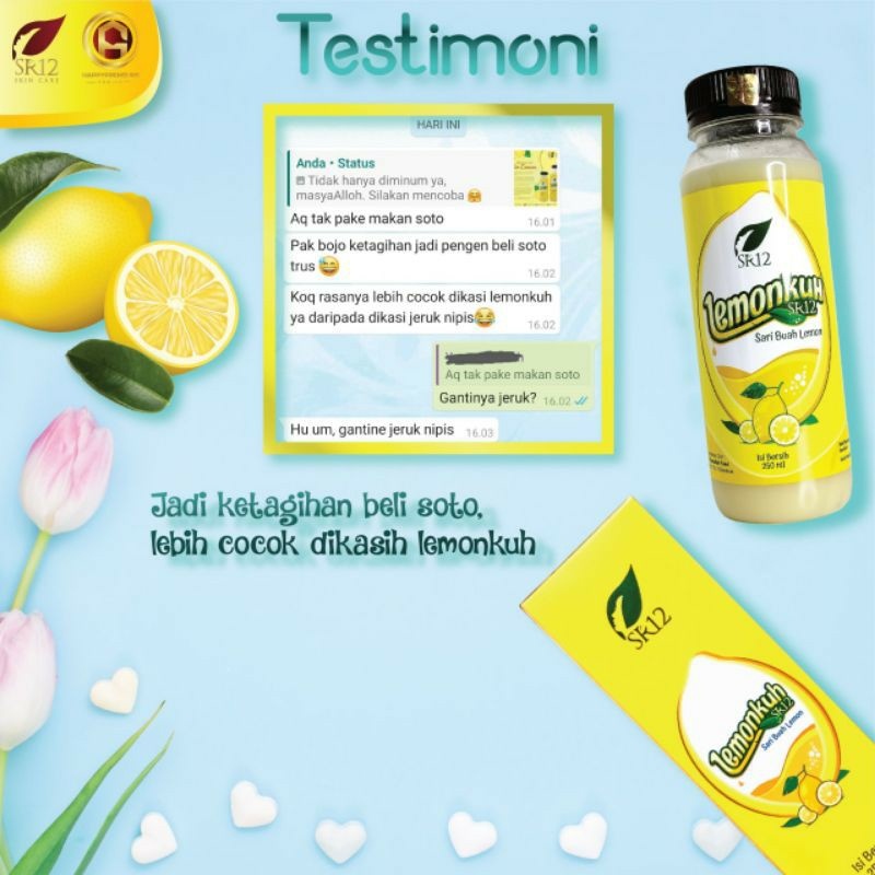 Lemonkuh sr12/Lemonku/Lemonkuh sr12 Untuk Diet/Lemonkuh Sari Lemon sr12/Lemon Kurus/Lemonku sr12