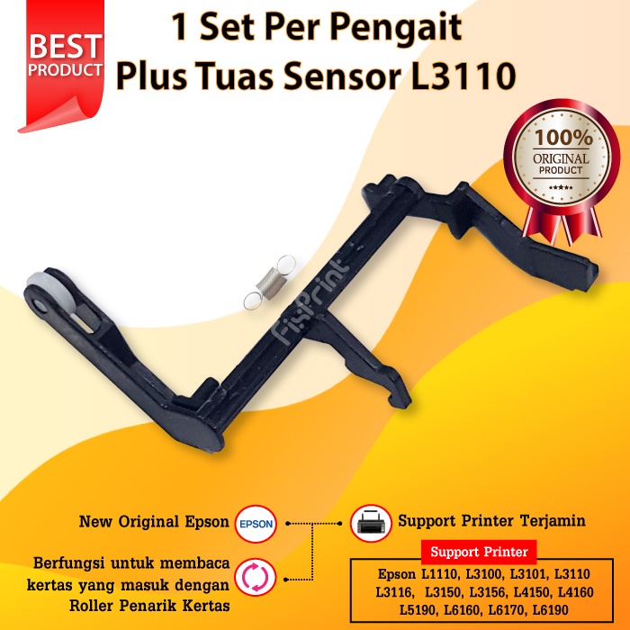 Per Pengait + Tuas Sensor L1110 L3100 L3101 L3110 L3210 L3216 L3116 L3150 L3156 L4150 L4160 L5190 L6160 L6170 L6190 New Original