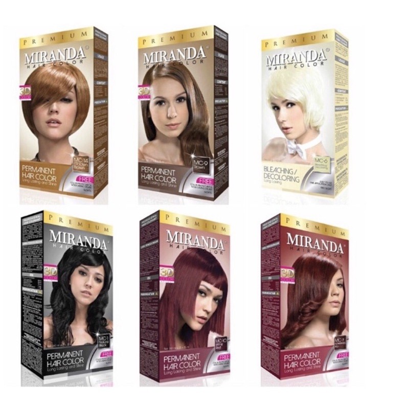 Semir Rambut Miranda Bleaching