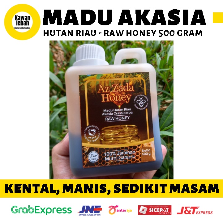 

Madu Murni Raw Honey Nektar Akasia Cassiparca Hutan Riau 500 GR