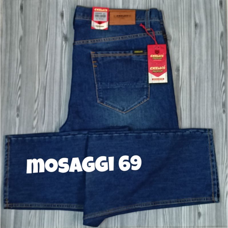 CELANA PANJANG JEANS 39/44 PRIA RING JUMBO REGULER