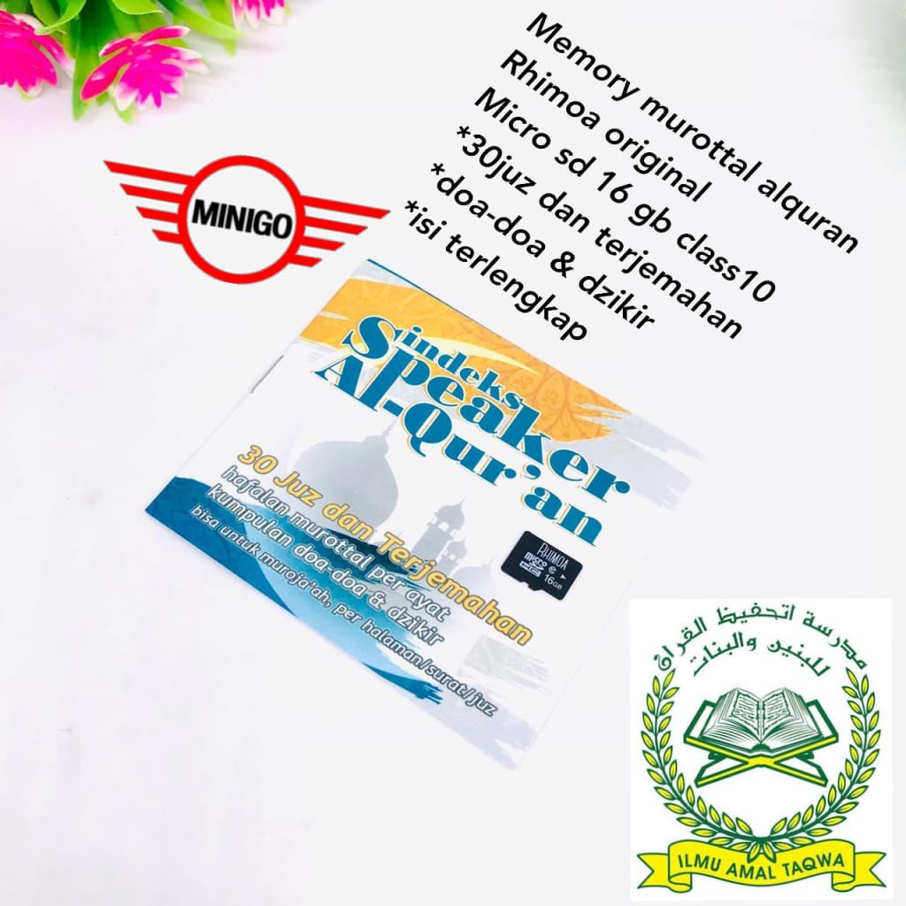 MEMORY CARD MICRO SD 16GB MEMORI ALQURAN DZIKIR 30 JUZ