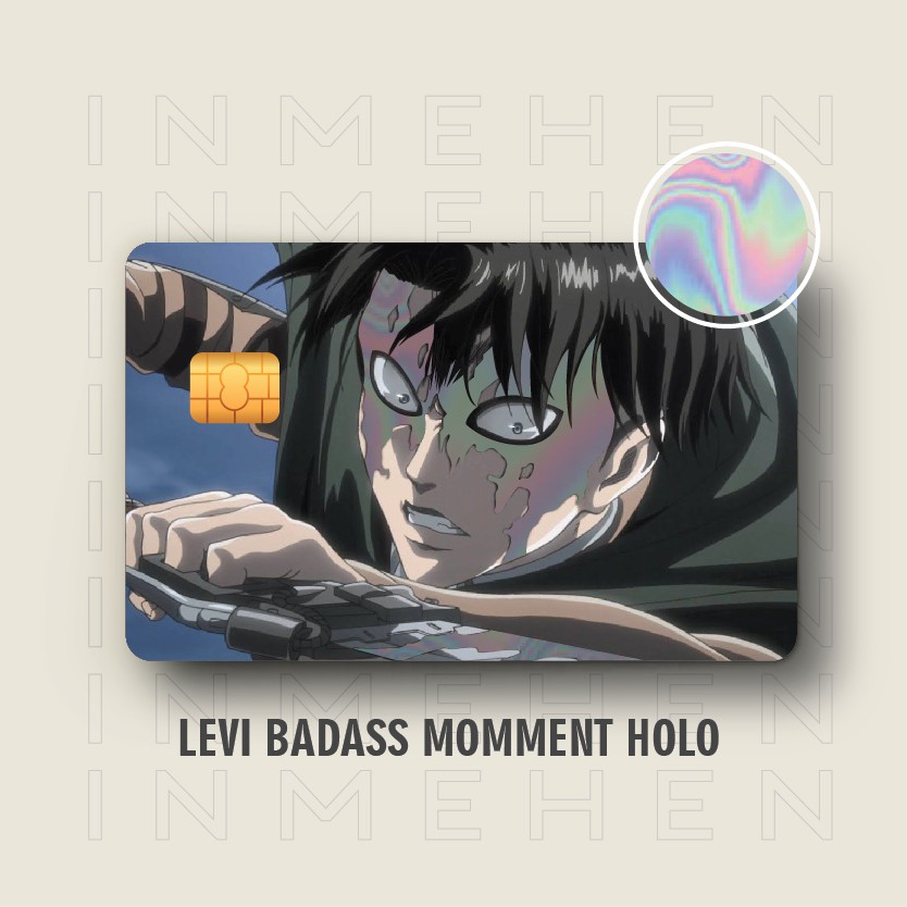 [AOT] GARSKIN ATM - SKIN KARTU E-TOLL BRIZZI ALFAMART INDOMART SKIN DEBIT CREDIT ATTACK ON TITAN