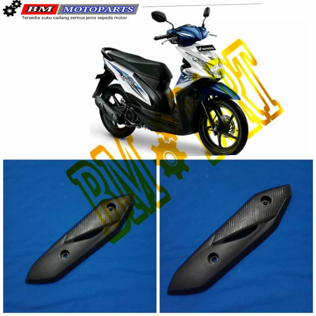 Tutup Knalpot Honda Beat fi Esp 2014-2016