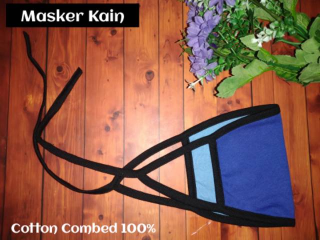 MASKER KAIN COTTON COMBED 30S EARLOOP &amp; HEADLOOP&amp;MASKER KATUN