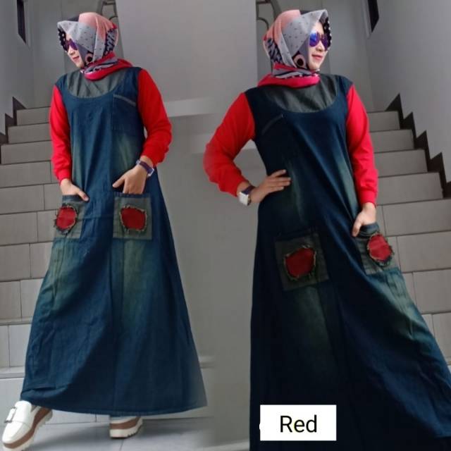 Gamis jeans import