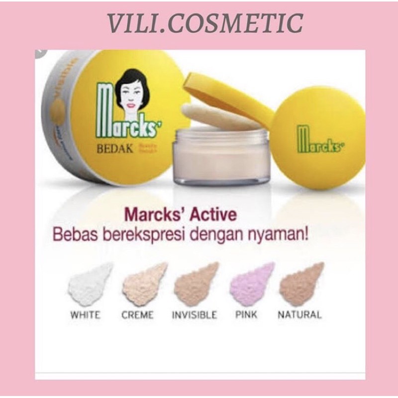 Bedak Marcks Tabur Kaca
