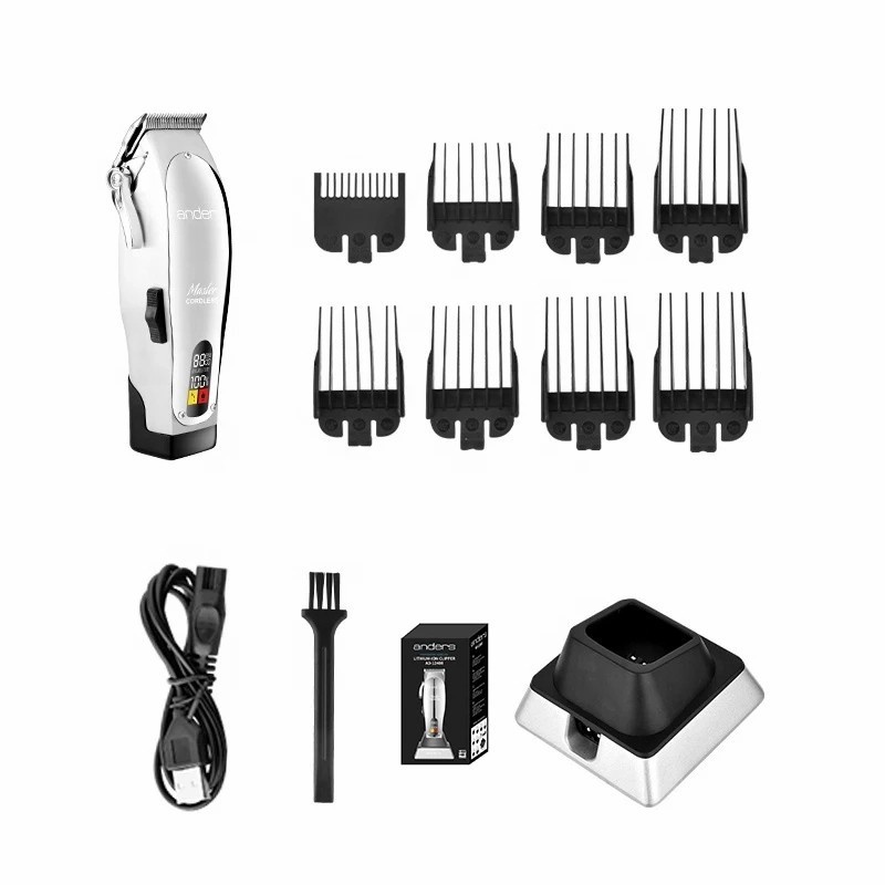 kemei 12480 pemangkas rambut master profesional gunting lithium ion