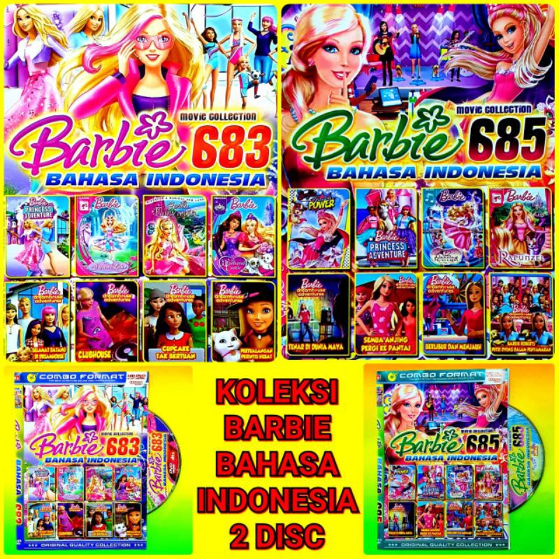 KASET FILM ANAK ANAK CARTOON BARBIE FUL EPISODE - KASET FILM KARTUN