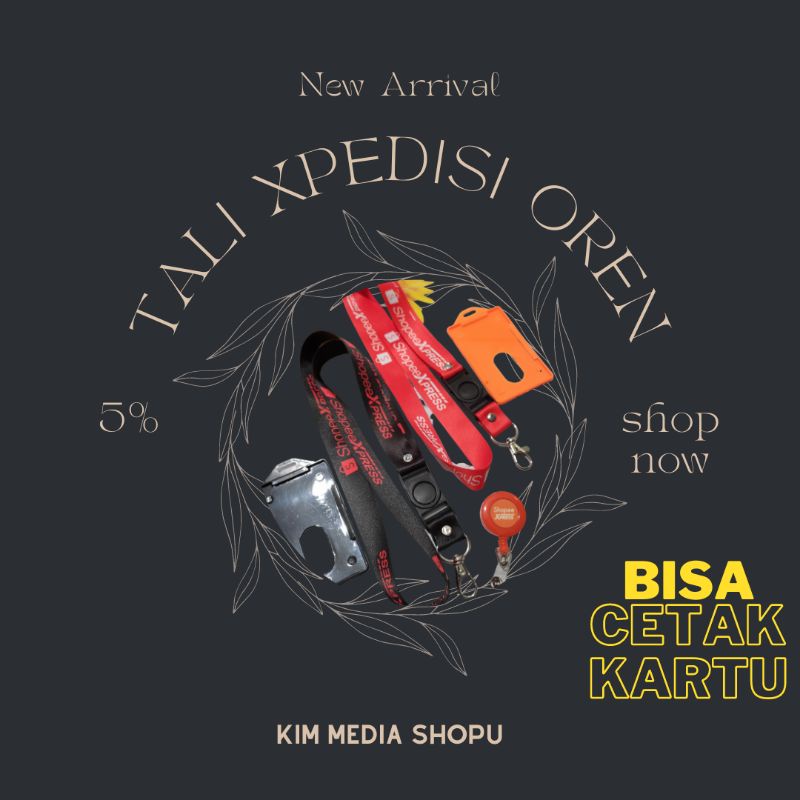 

[PROMO READY] TALI ID CARD Ekpedisi Lengkap PRINTING LANYARD EMPING ORENS Gambar ke 2