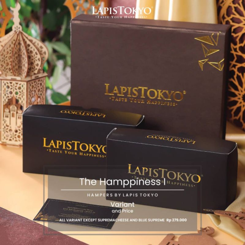

The Hamppiness I By LT - Paket Hampers isi 2 Varian Exc. Supremacheese
